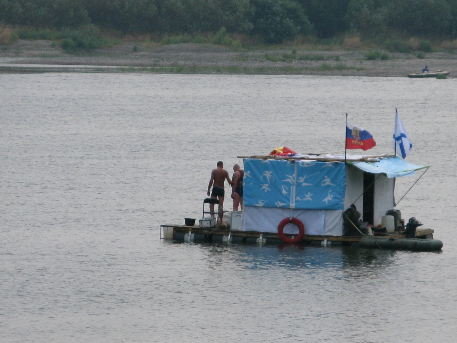 Вдали от шума городского...