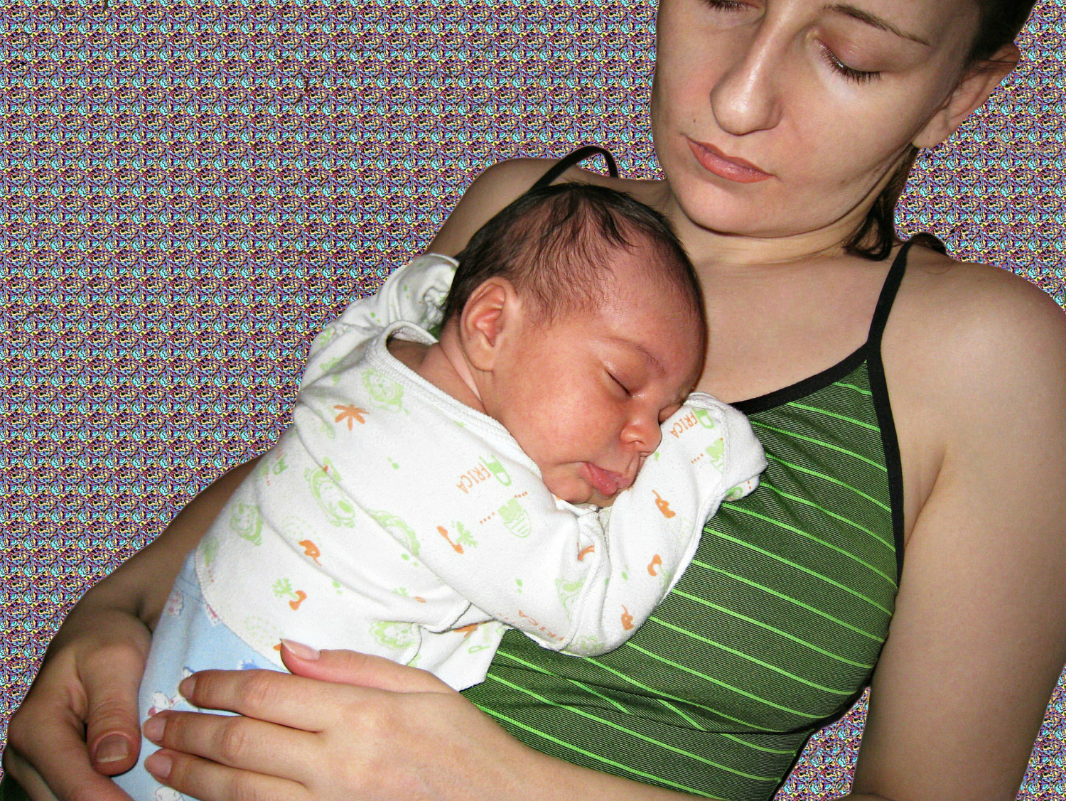 Мадонна со спящим младенцем 