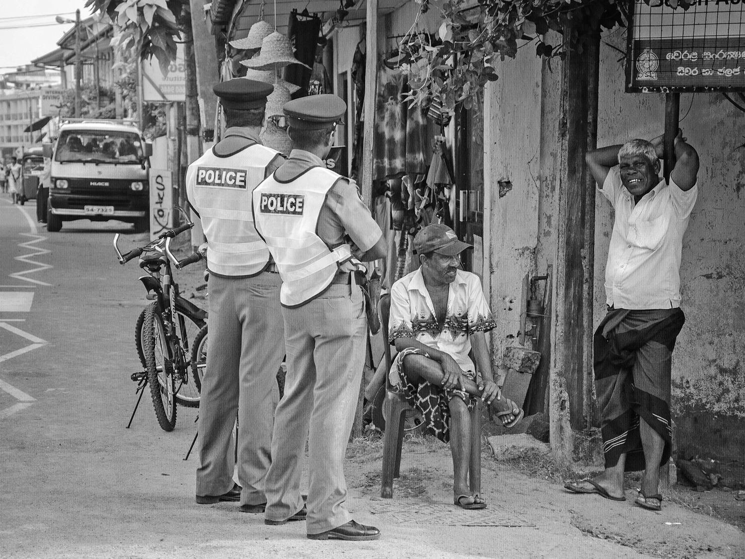 Будни ланкийской полиции