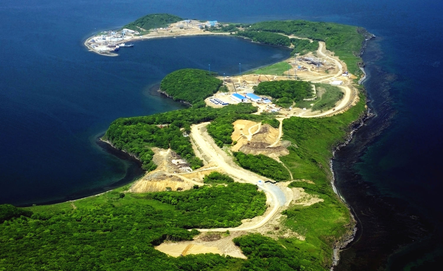Строительство на острове