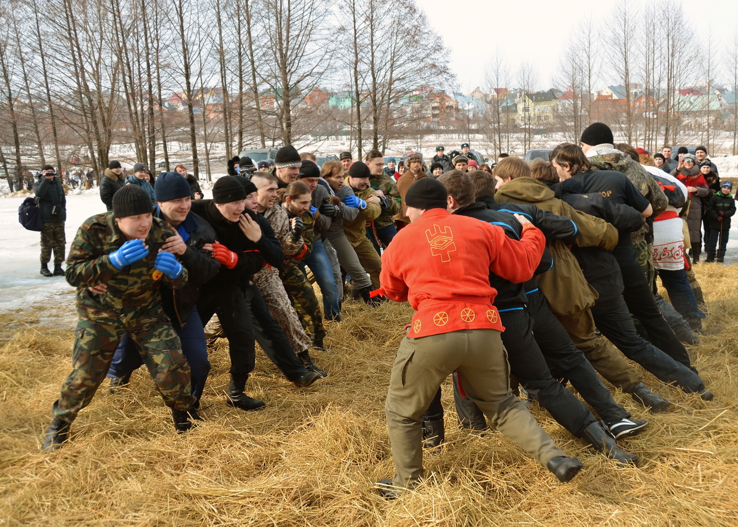 Стенка на стенку