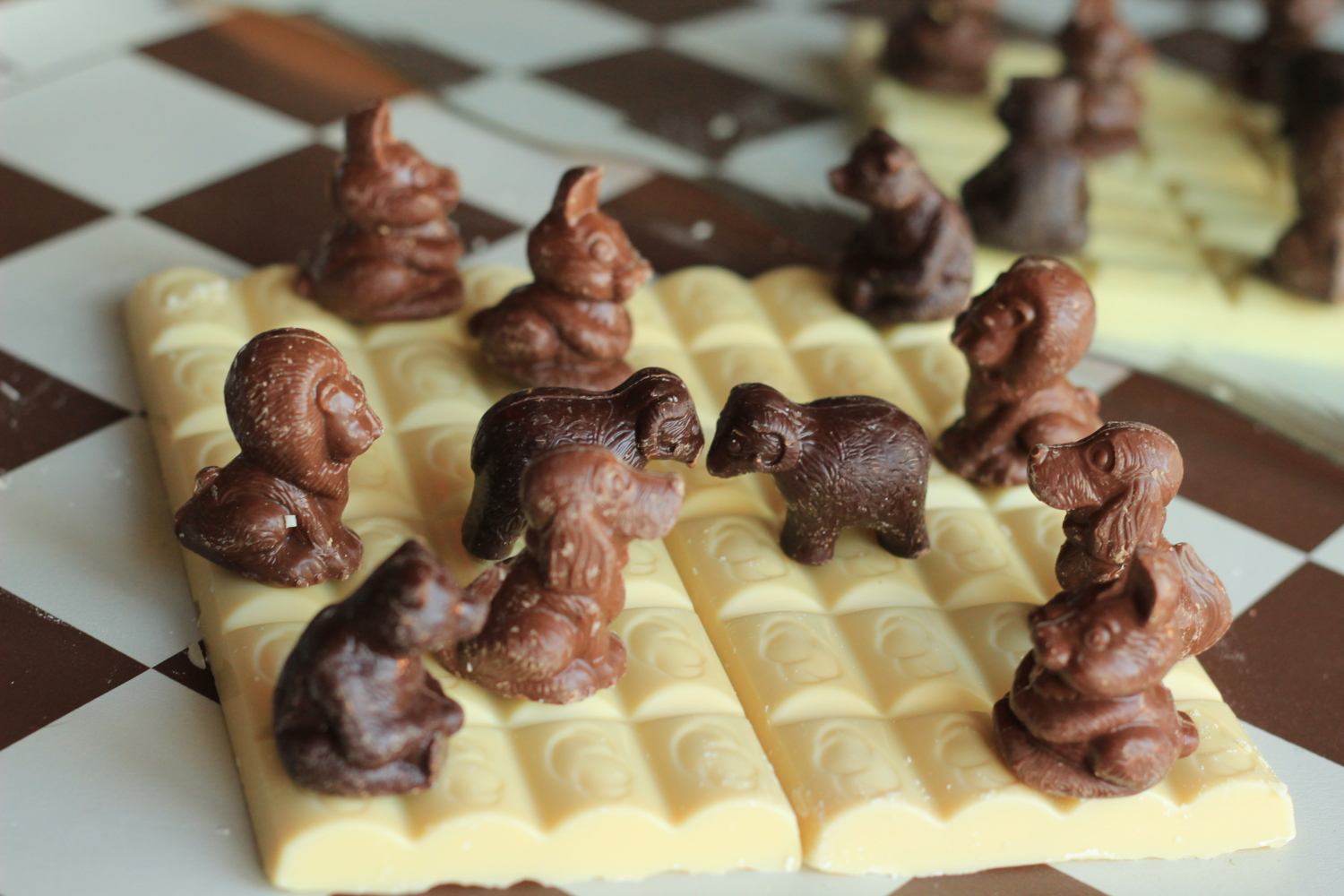 Шоколадные шахматы