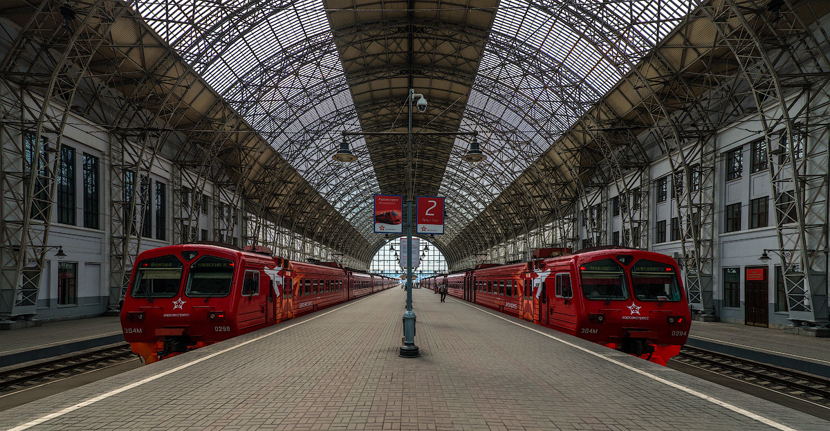 Город красных электричек