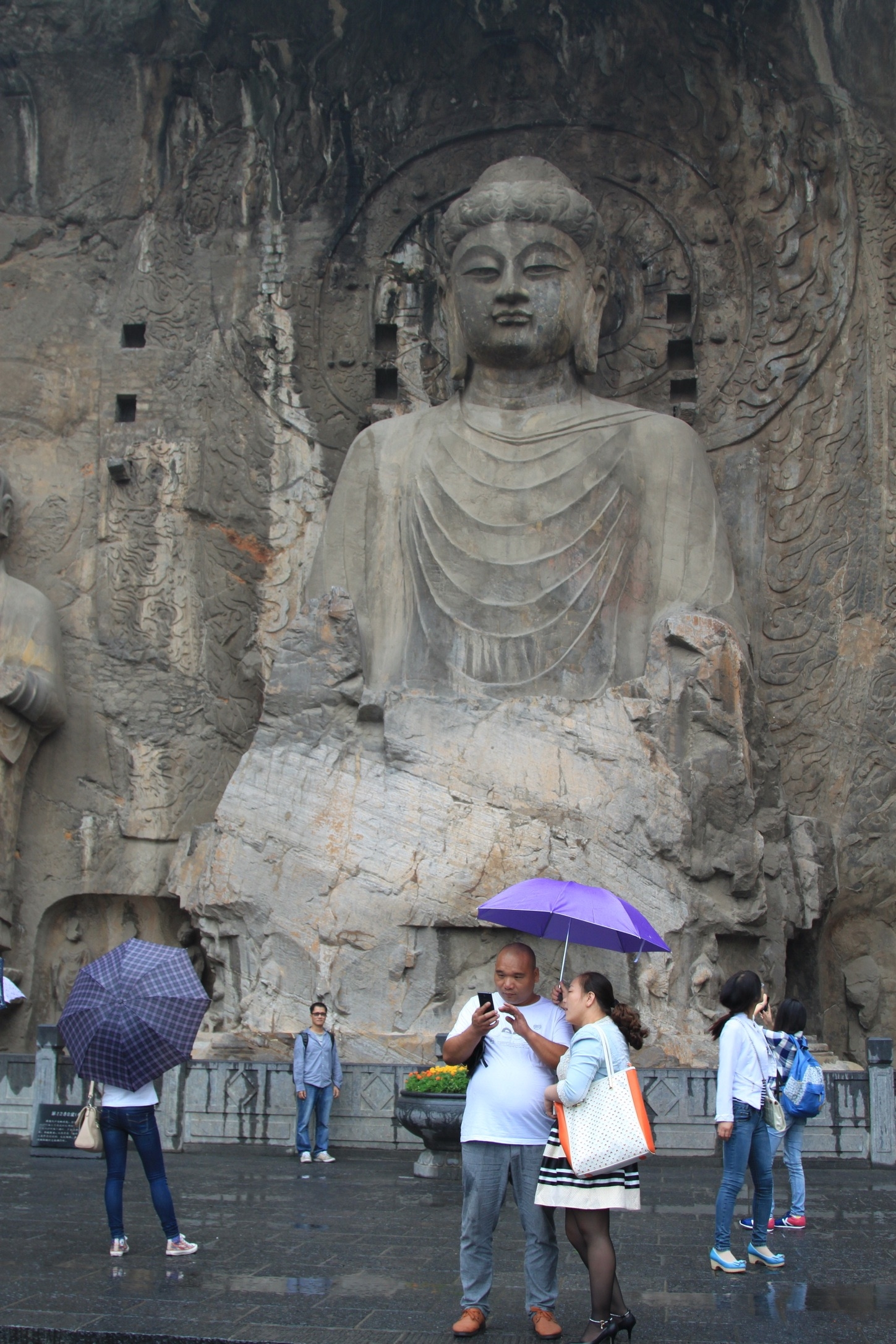 Селфи на фоне Большого Будды