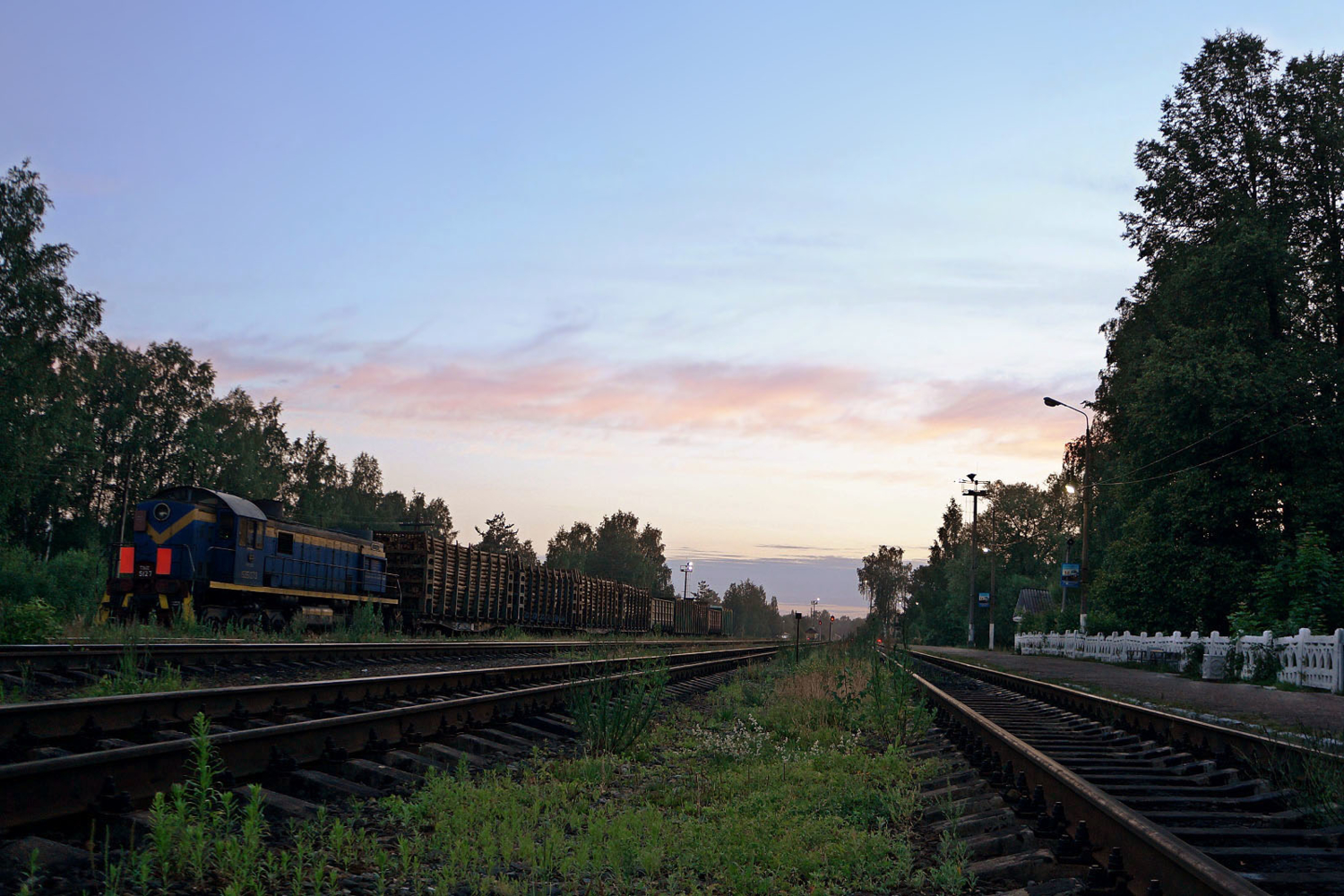 На запасном пути