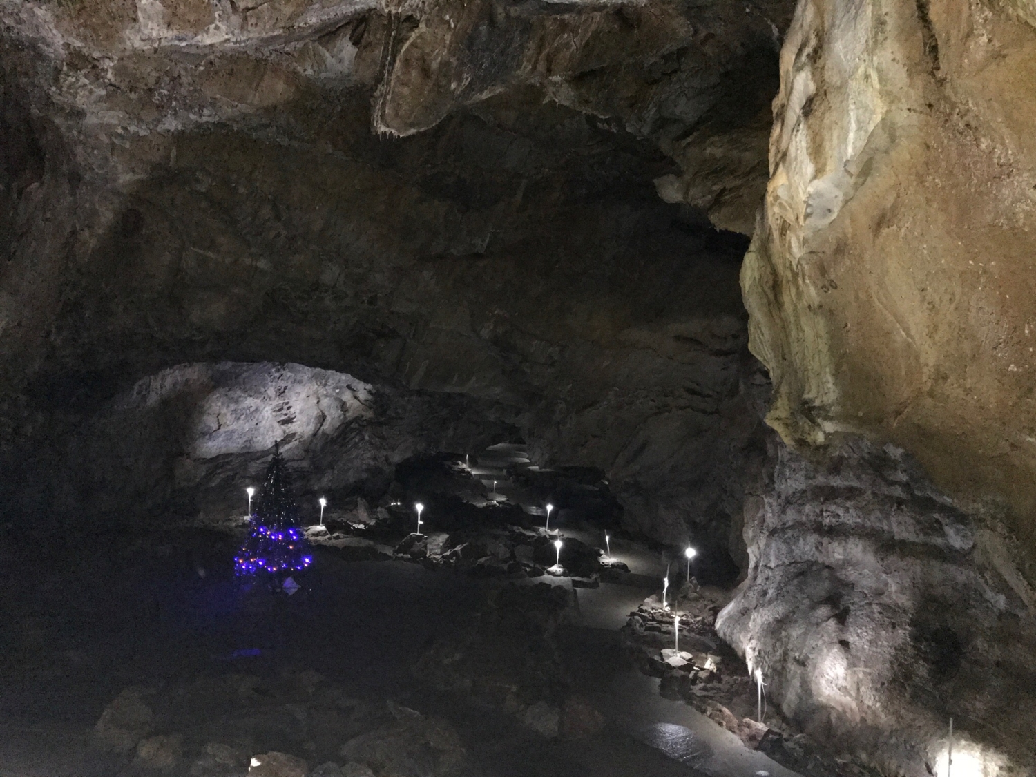 Новый Год в пещере Караульной