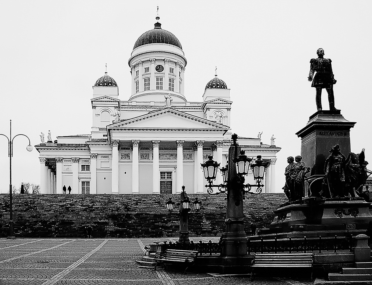 Соборная площадь Хельсинки.