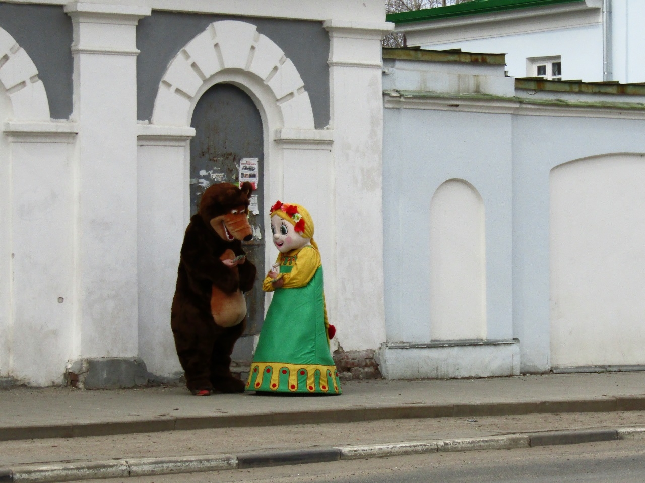 Ходят у нас по улицам медведи