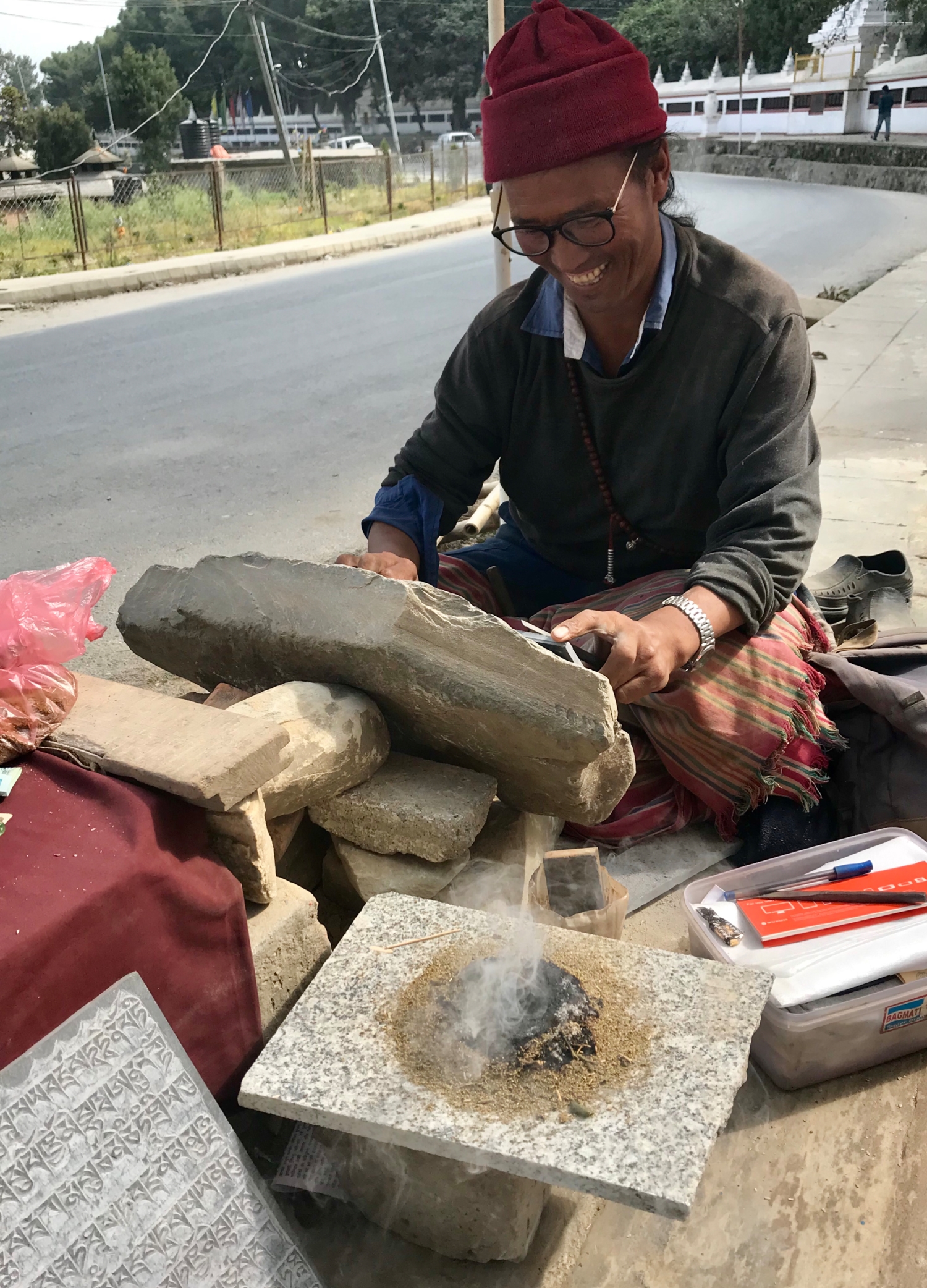Вдохновенный непальский мастер