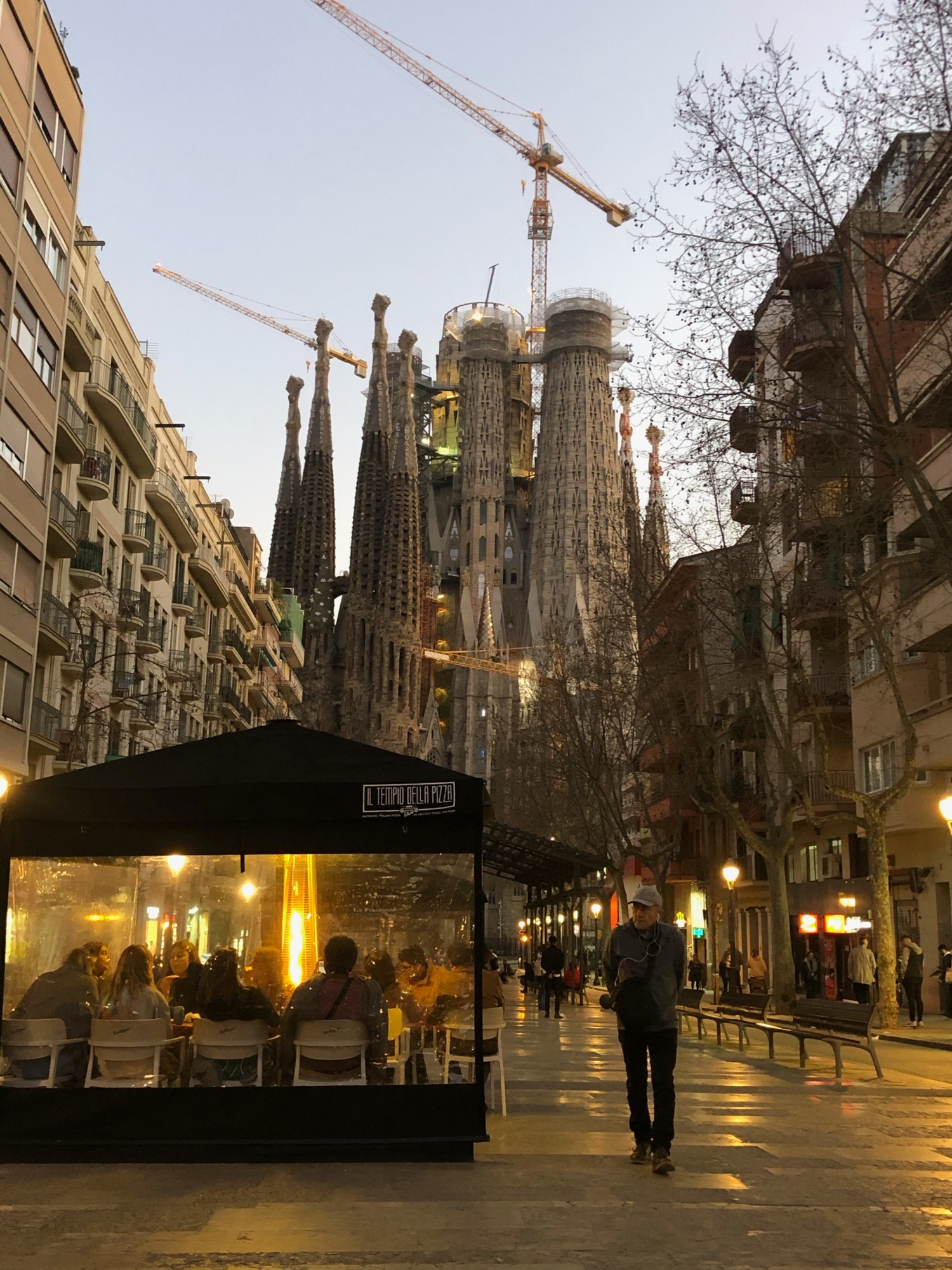 На улицах Барселоны