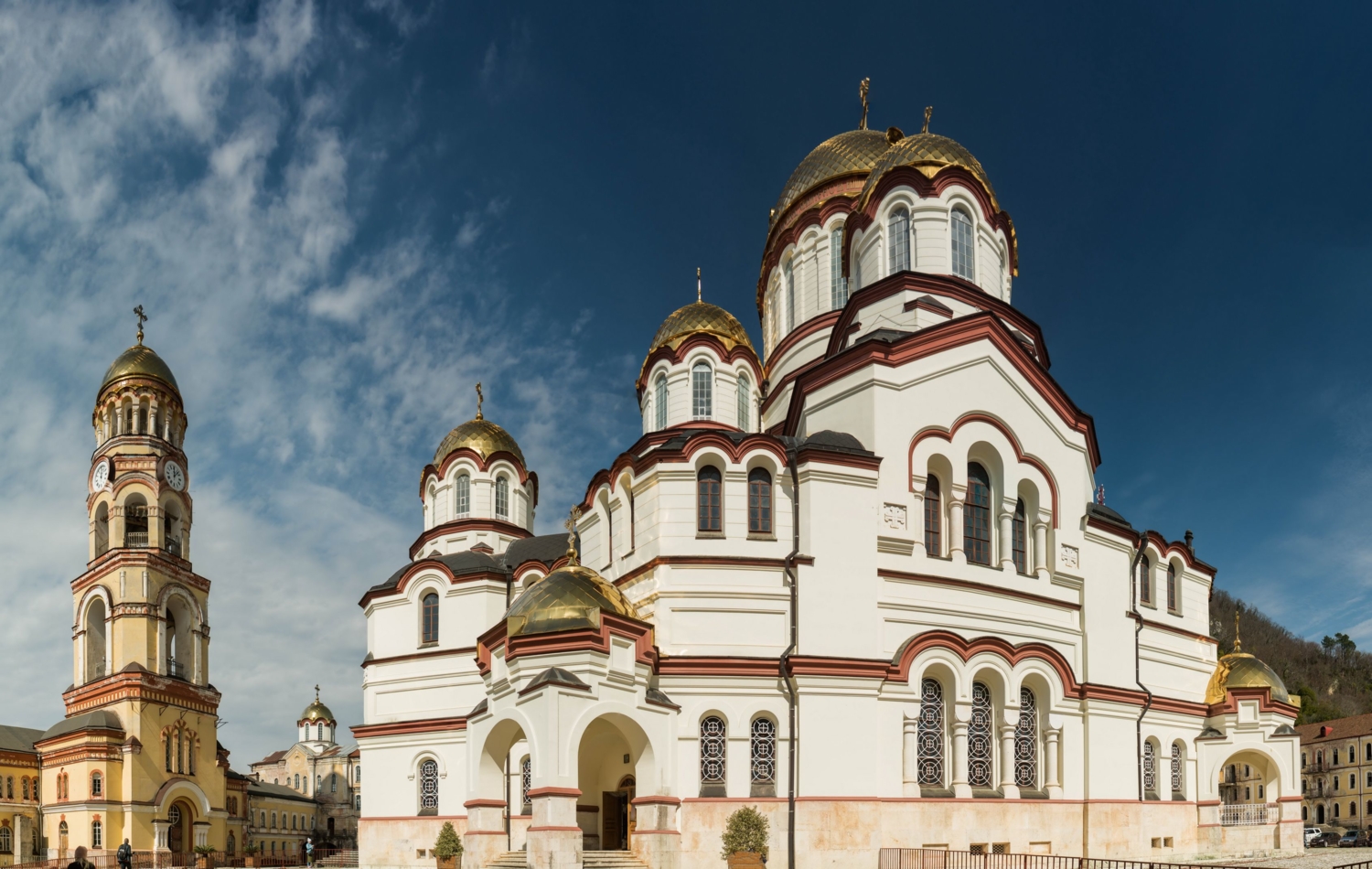 Ново-Афонский монастырь, шедевр зодчества