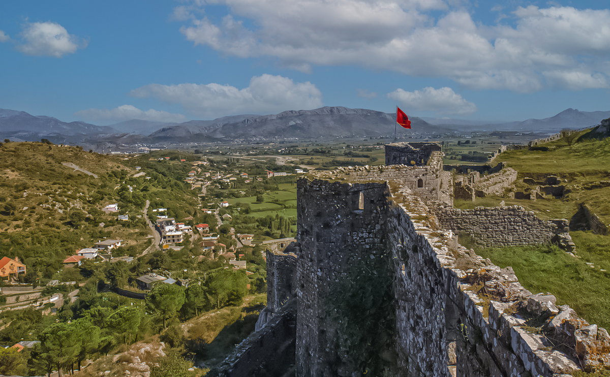 Крепость Розафа. Албания.
