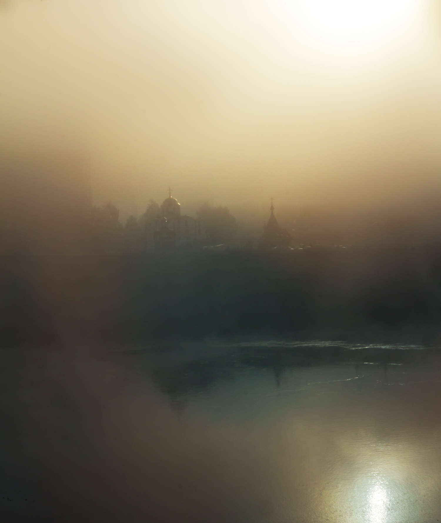 Туман над рекой Двина