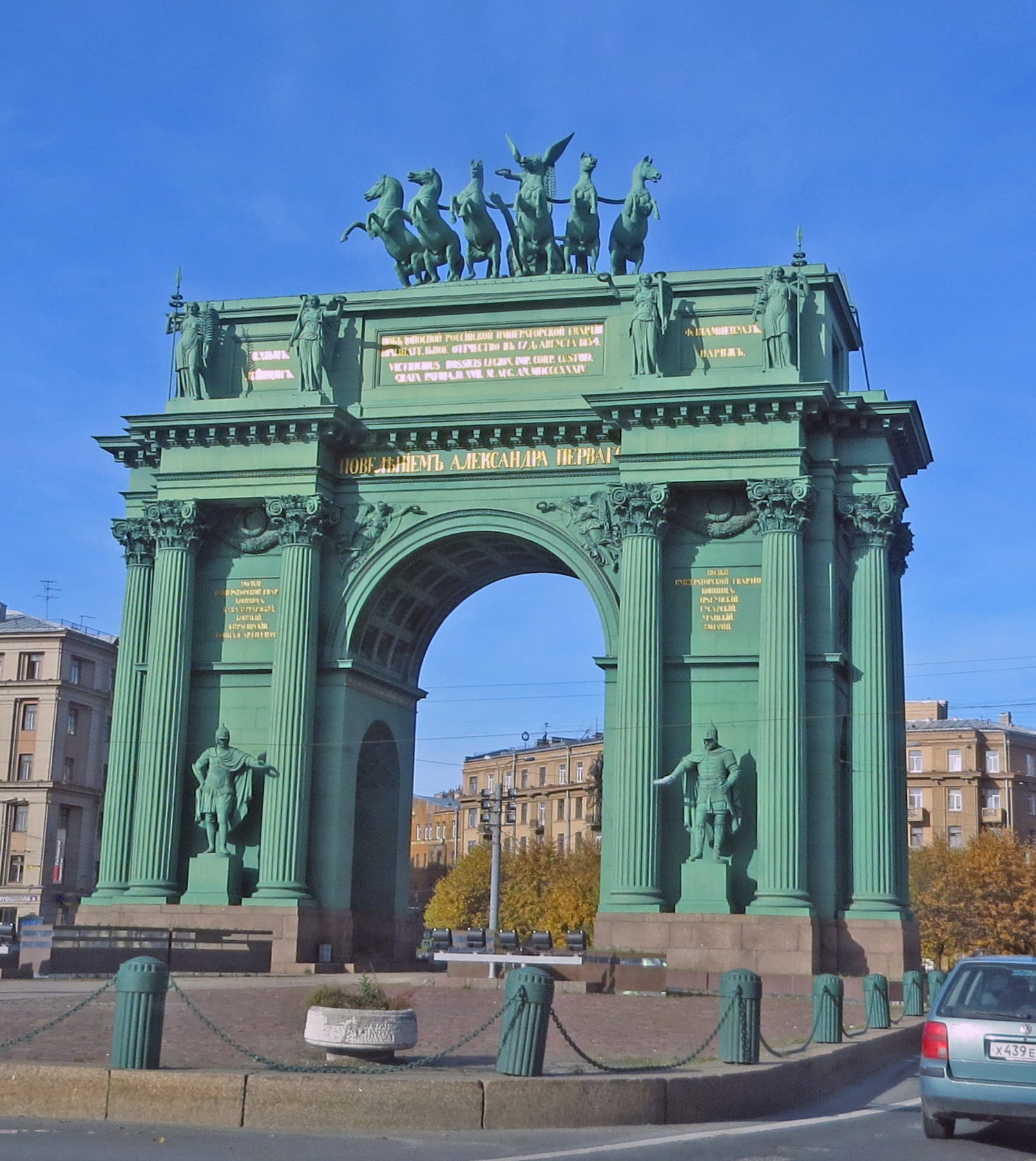 триумфальная арка в санкт петербурге