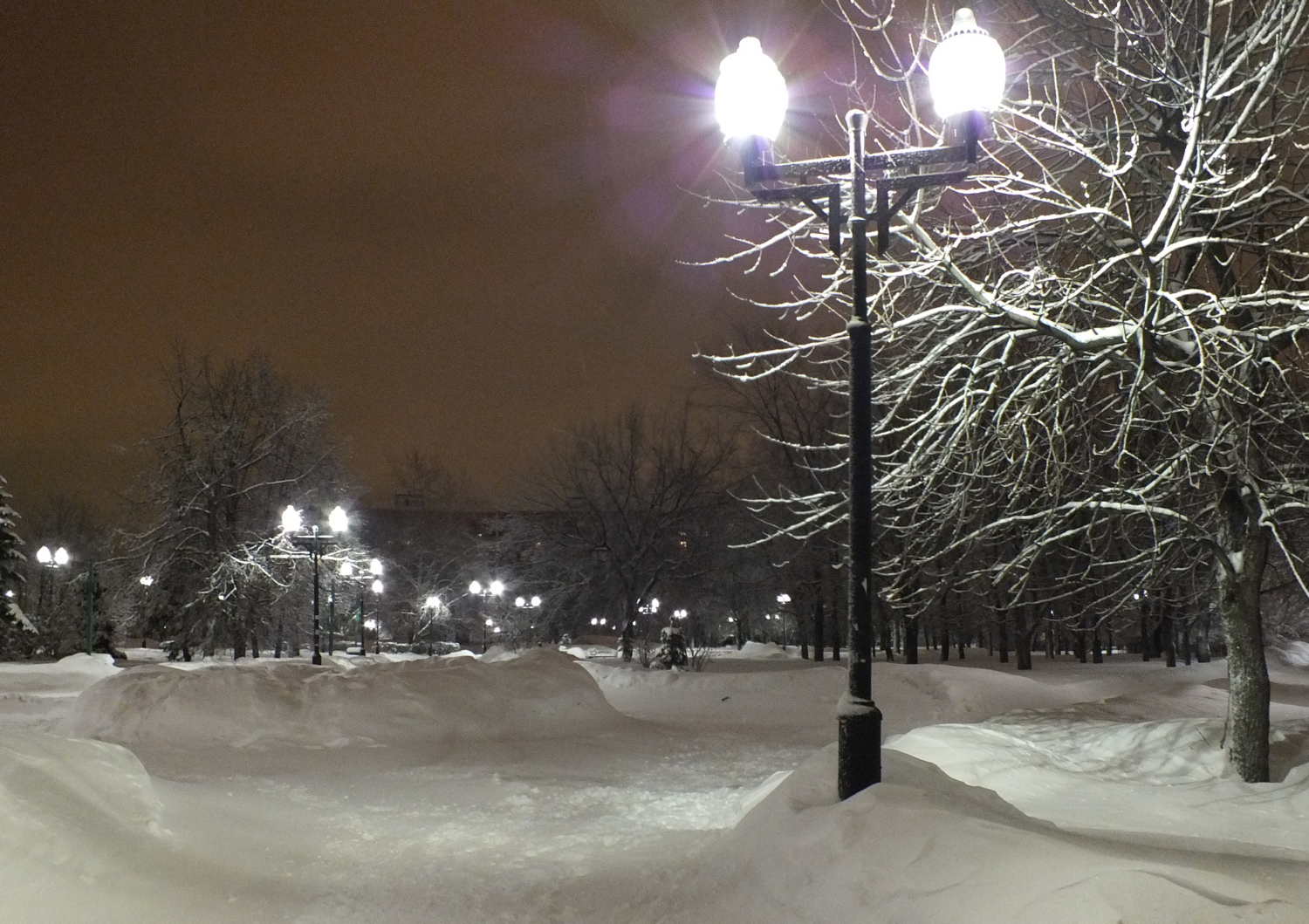 Ночь, улица.., зима.