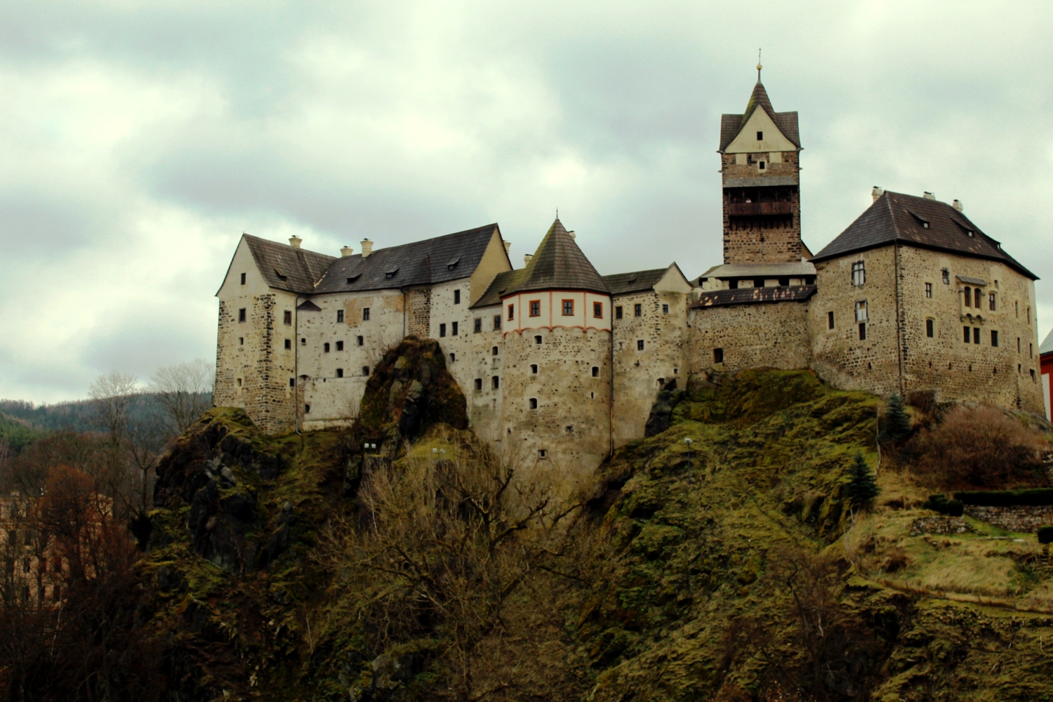 Замок Локет, Чехия.