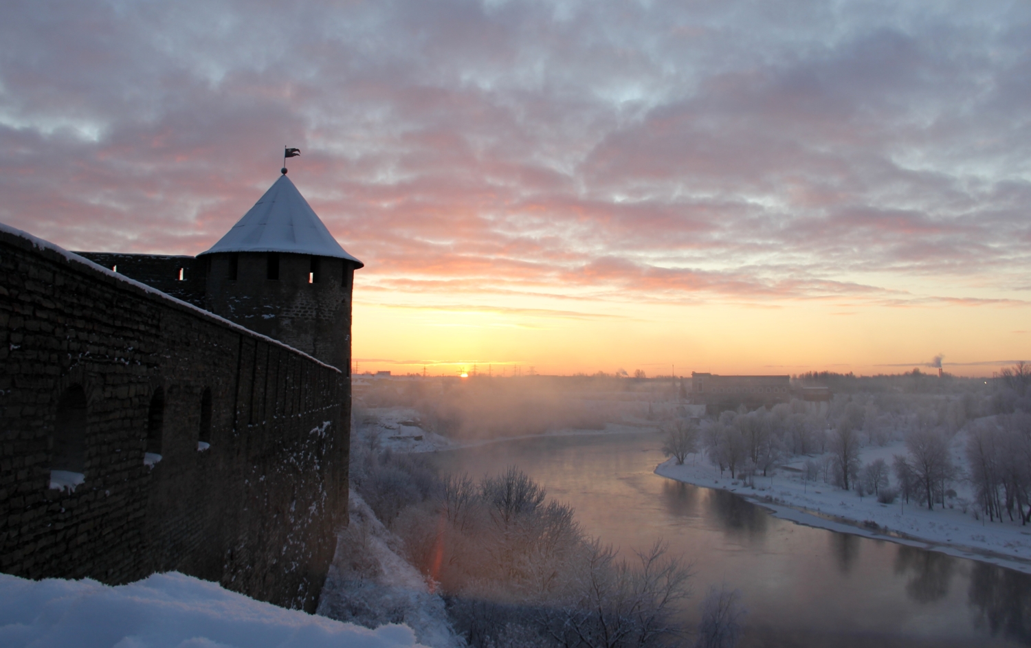 Морозным утром