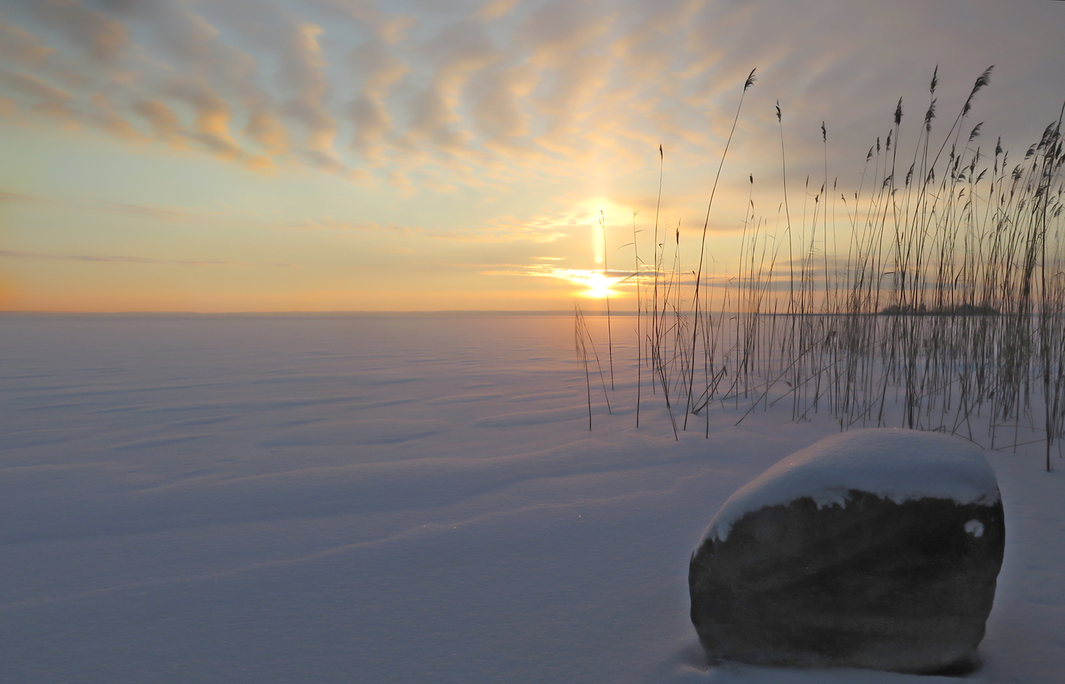 Зимний закат