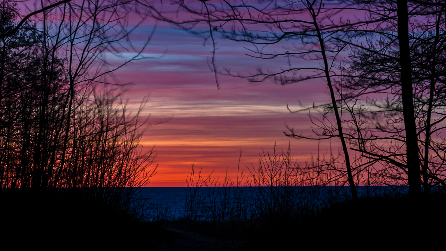 Балтийский закат.