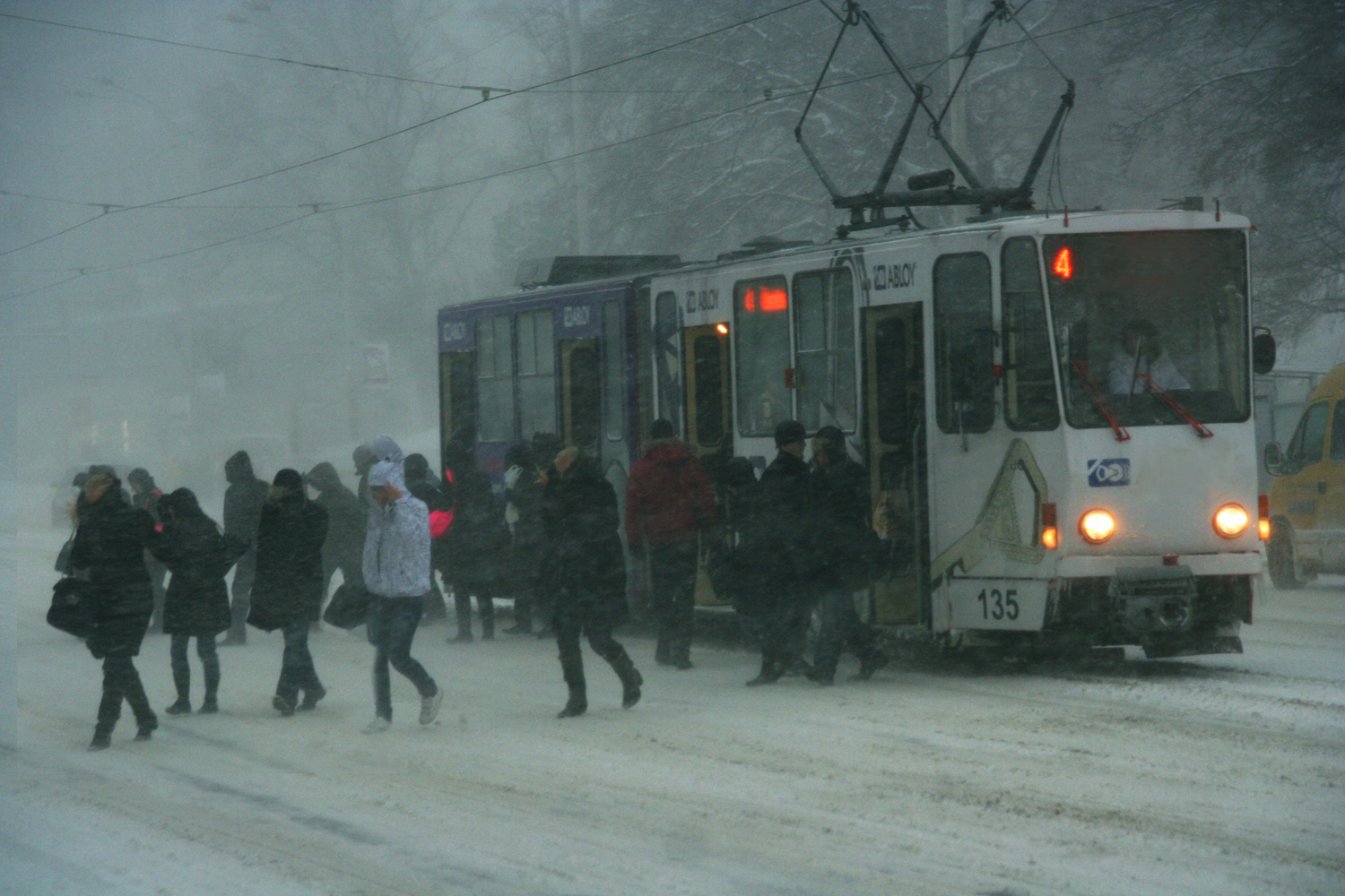 ночной трамвай