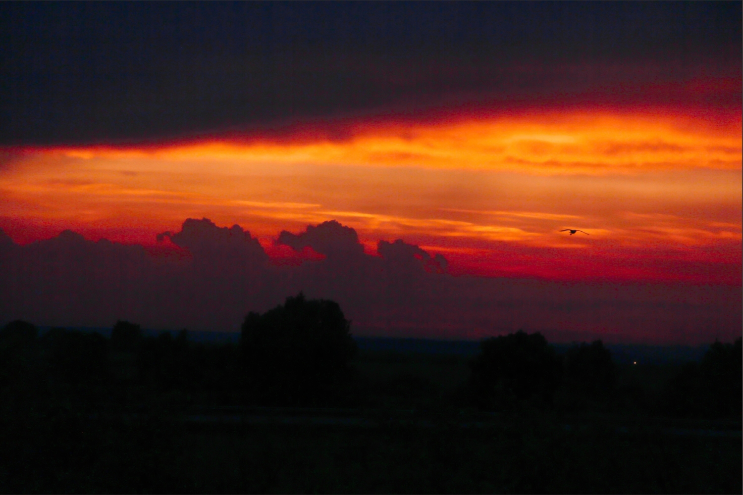 Закат над А-108