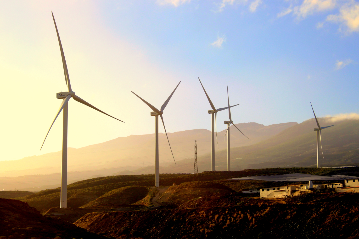 Ветрогенераторы.