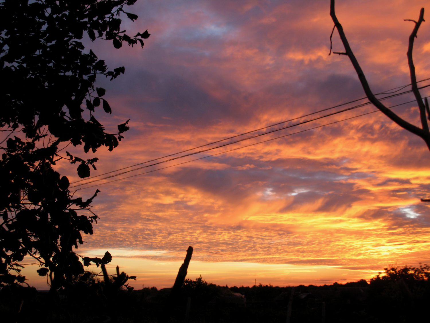 Пылающие небеса