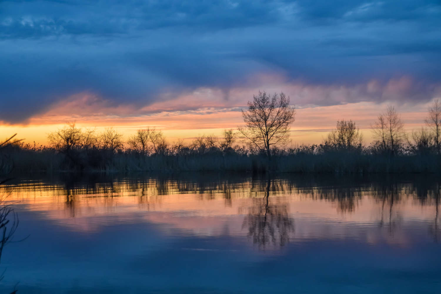 Вечерняя акварель