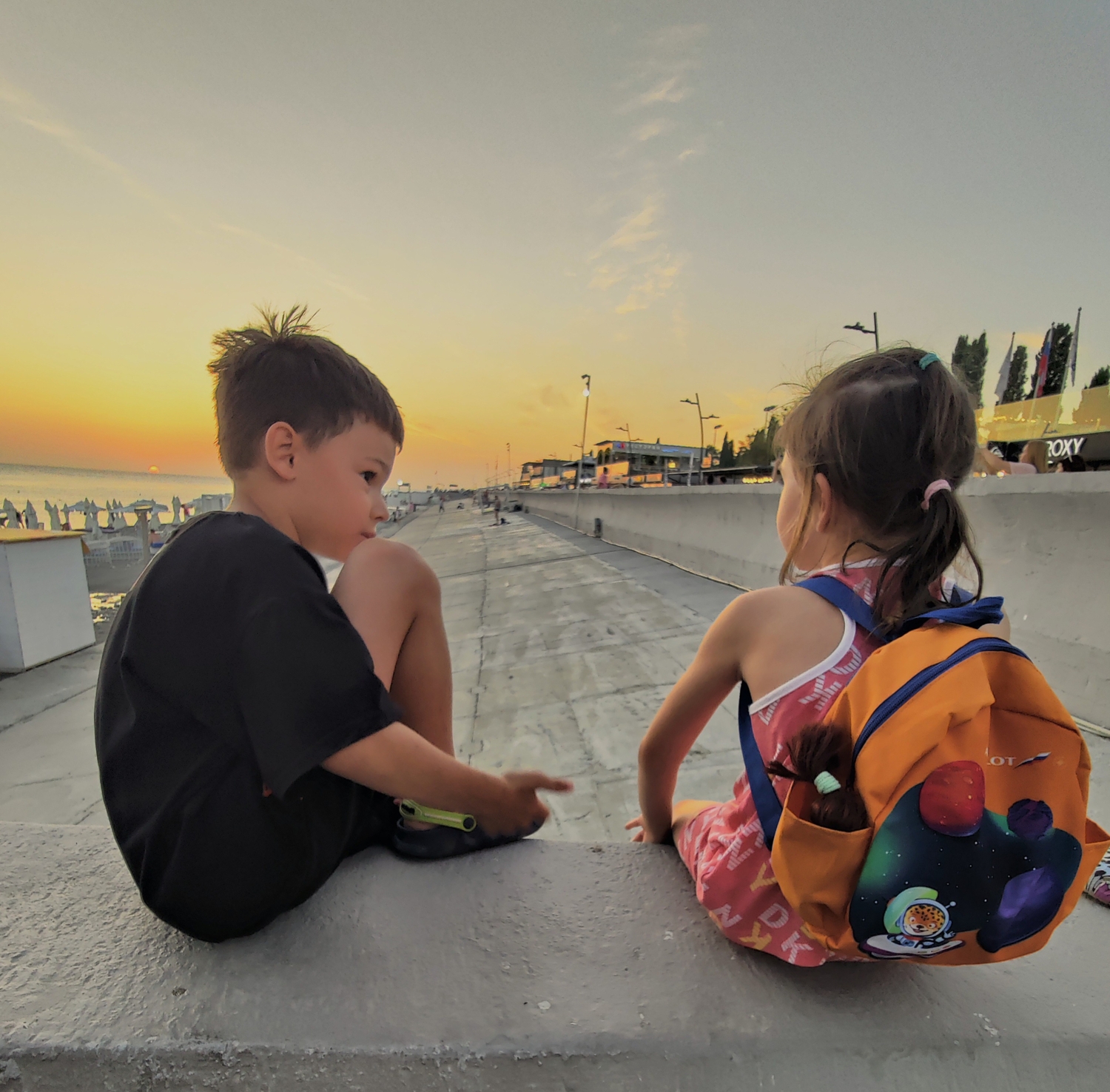 Знакомство на закате