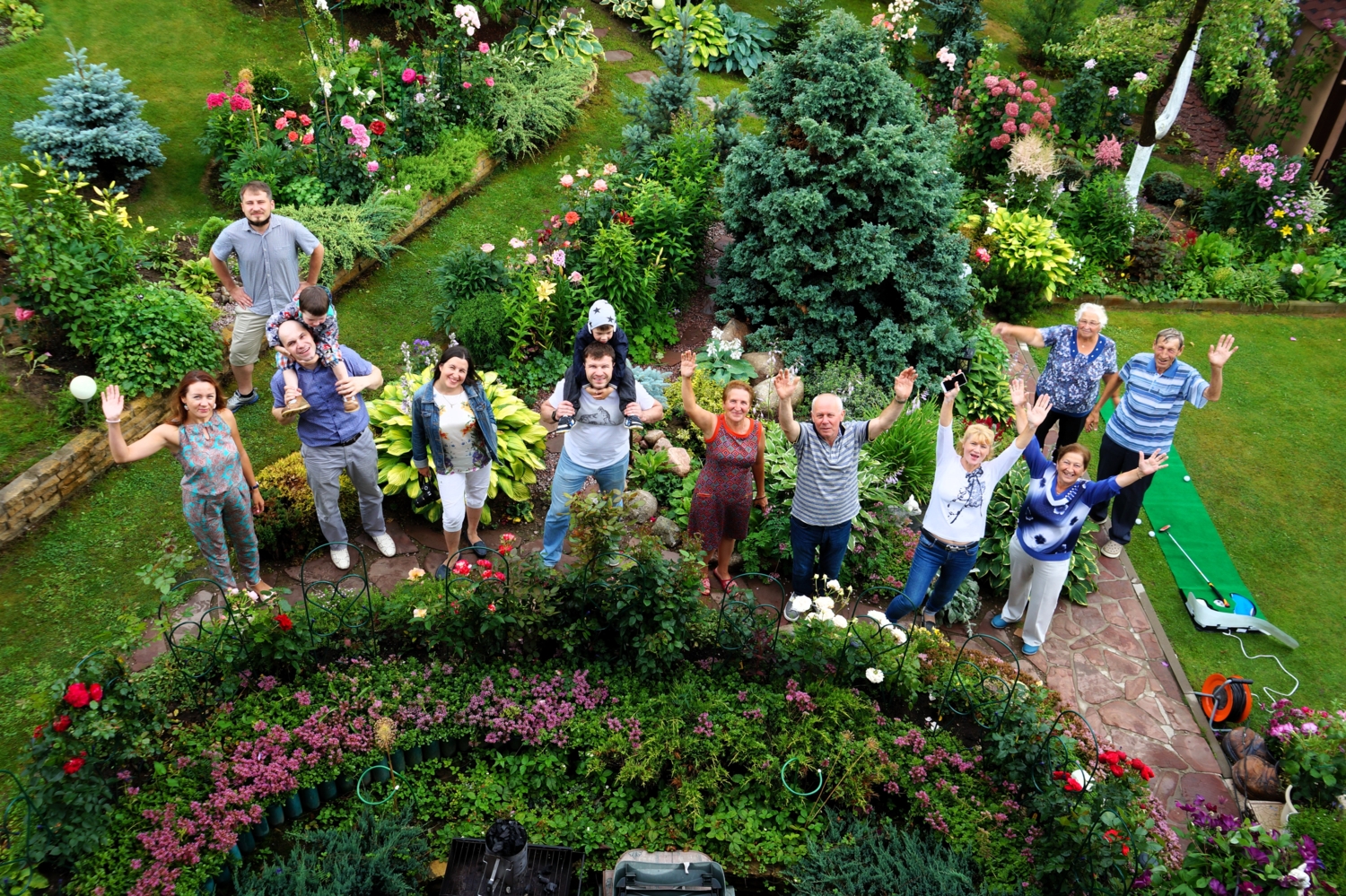 Мы счастливы, когда мы вместе!