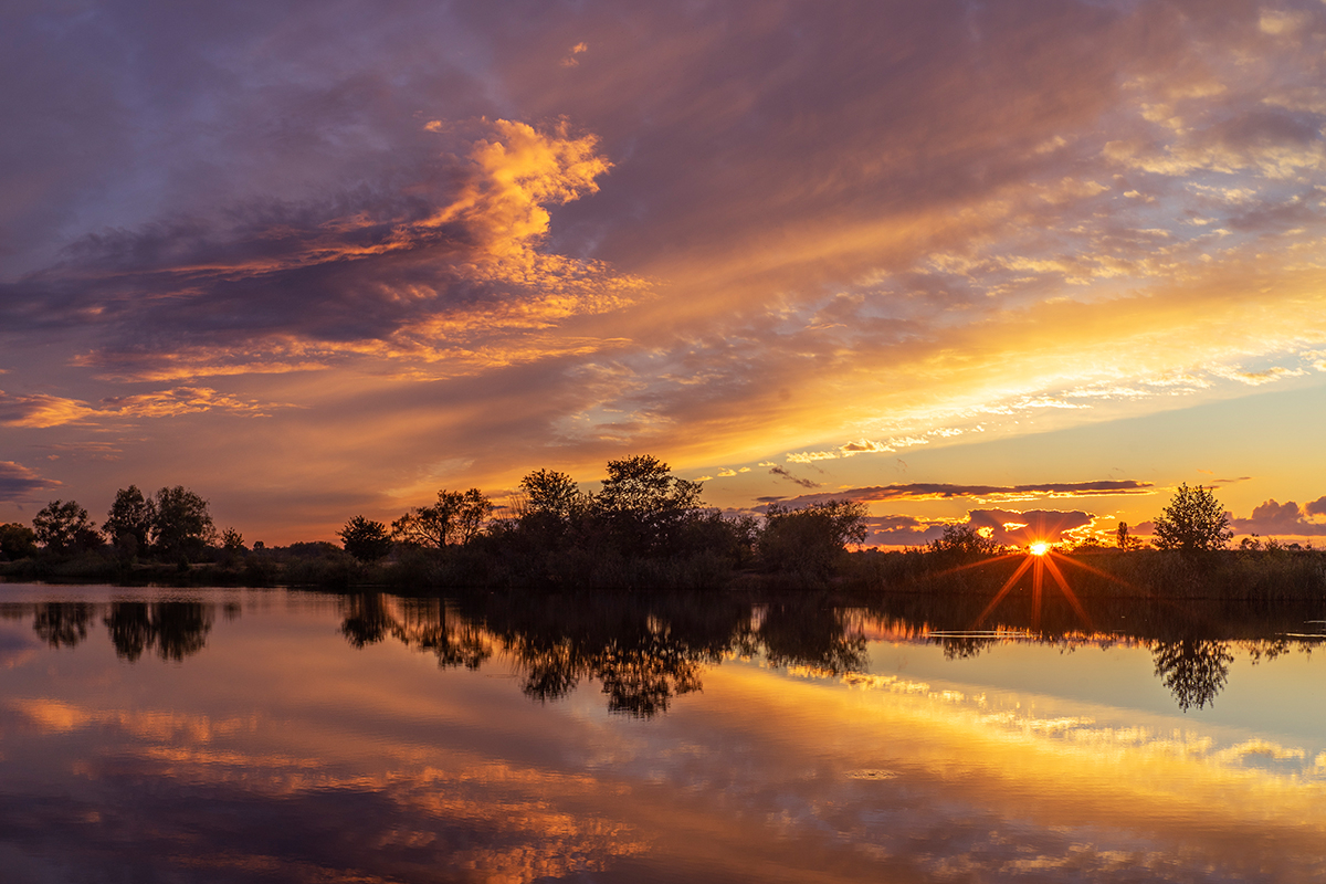 Магия сентябрьского  заката