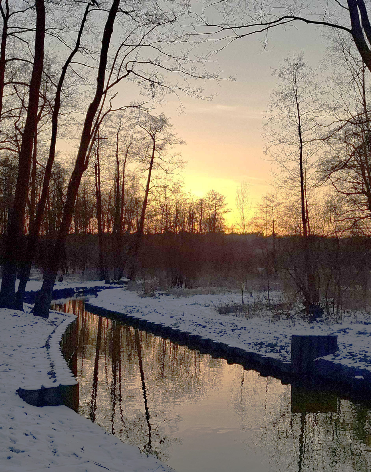 Закат на Чурилихе