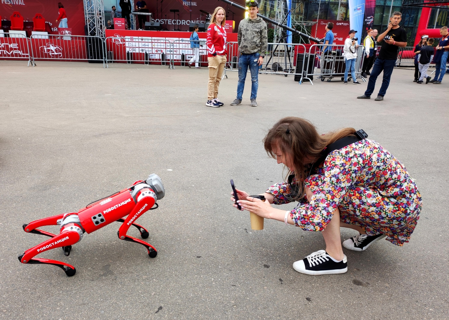 На фестивале дронов и беспилотников
