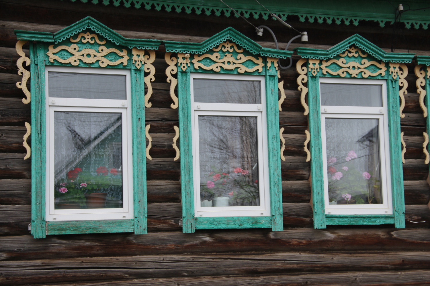 русская деревня