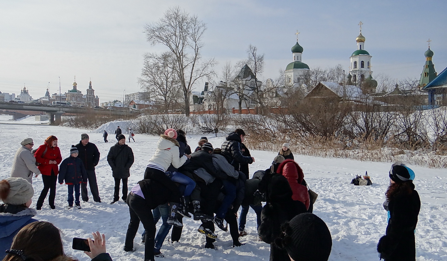 Игры на Масленице.