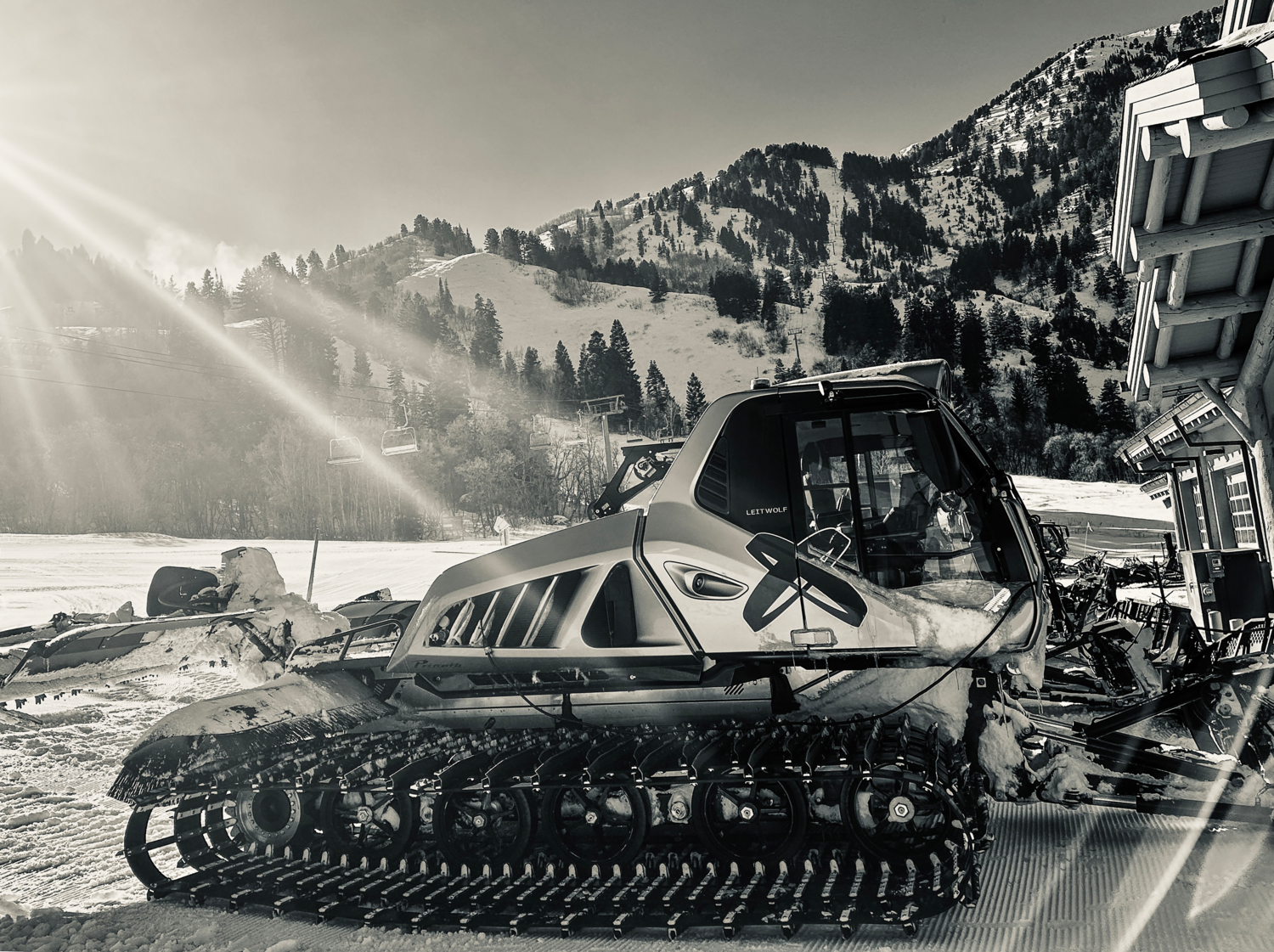 Самоходка на отдыхе