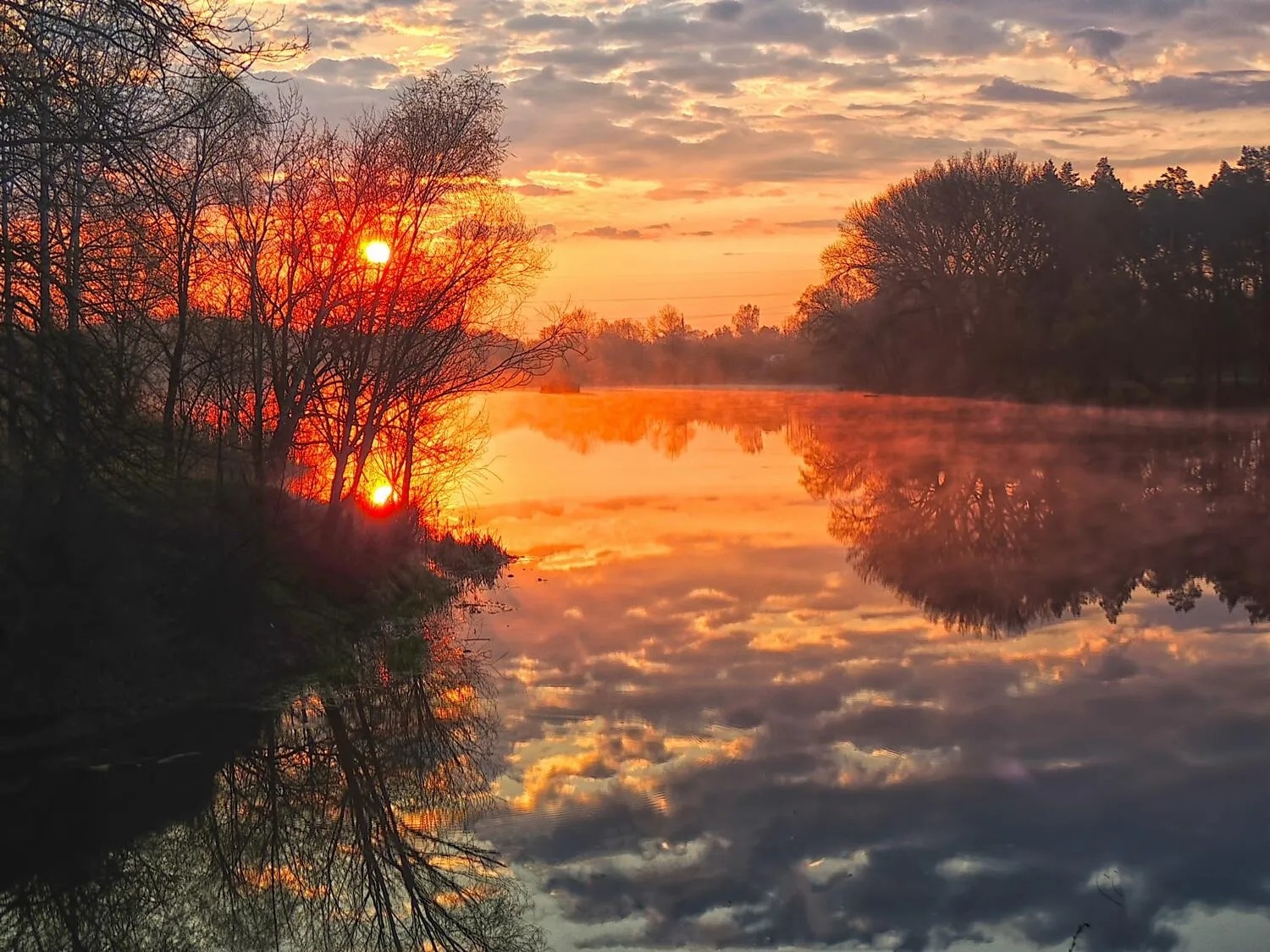 Утренняя помывка облаков