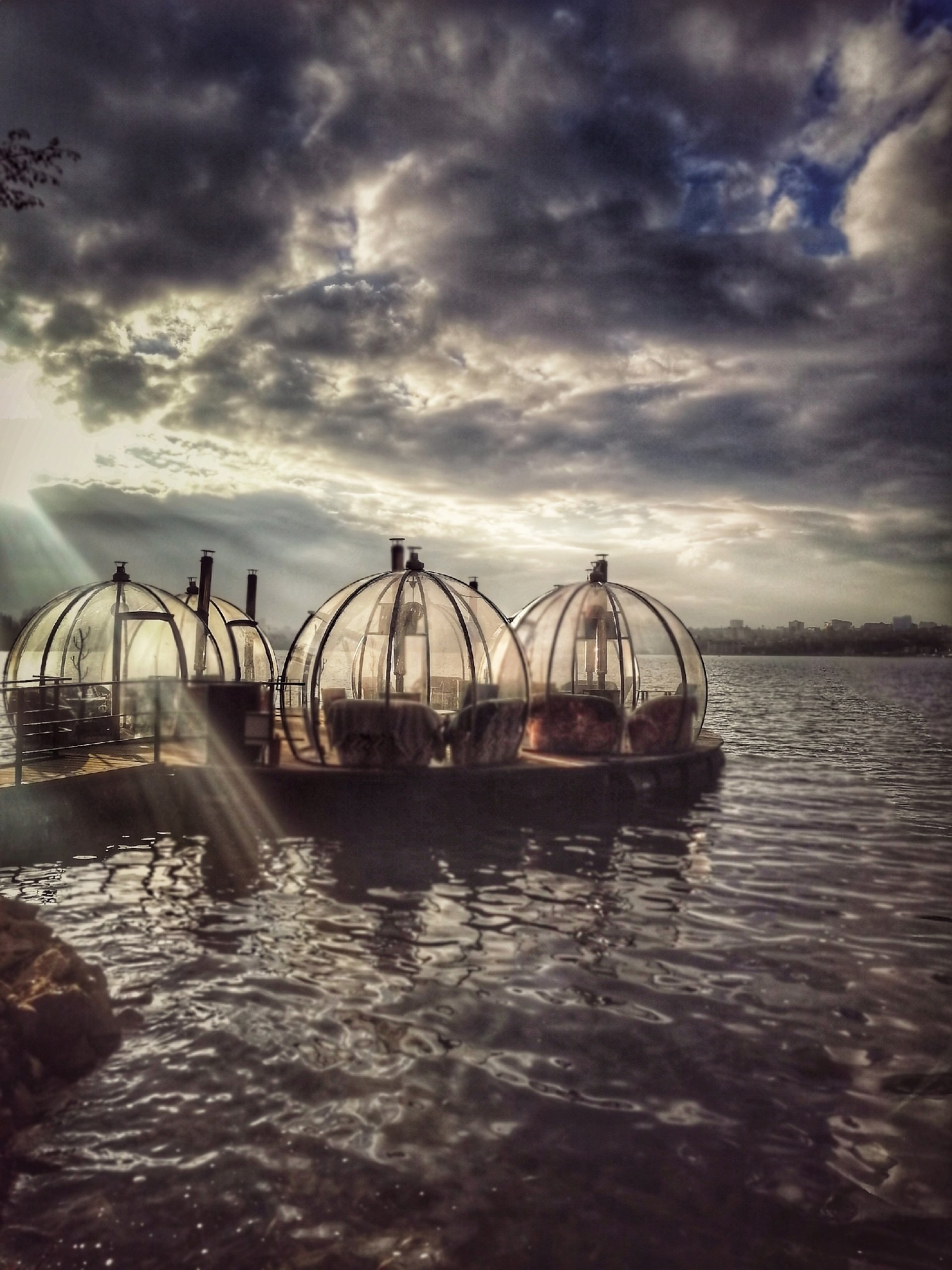 Хмурое водохранилище