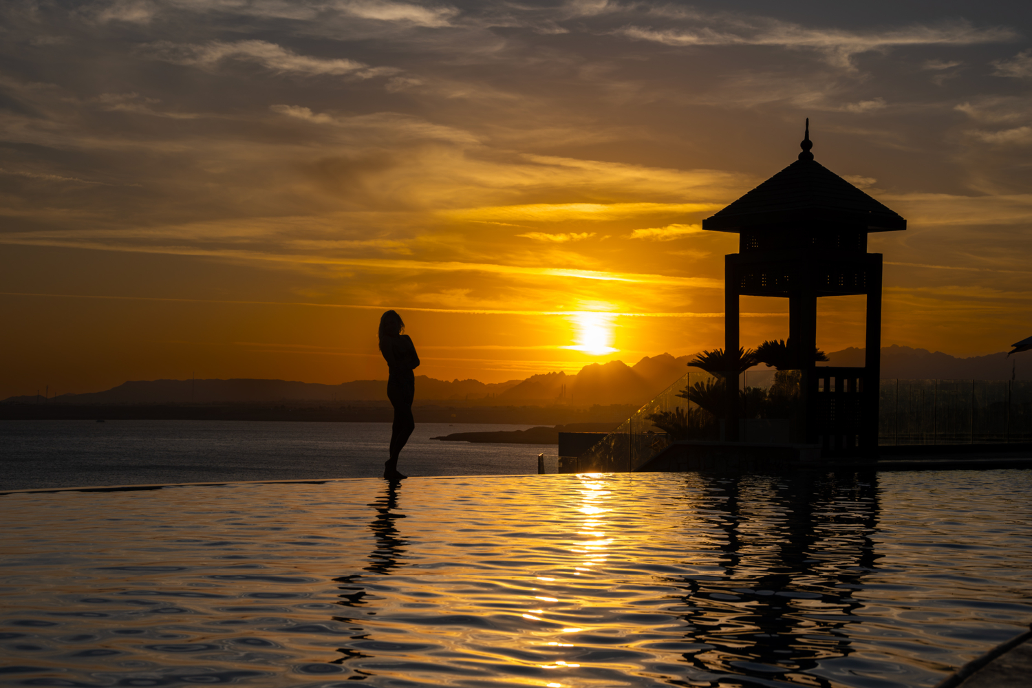 райский закат