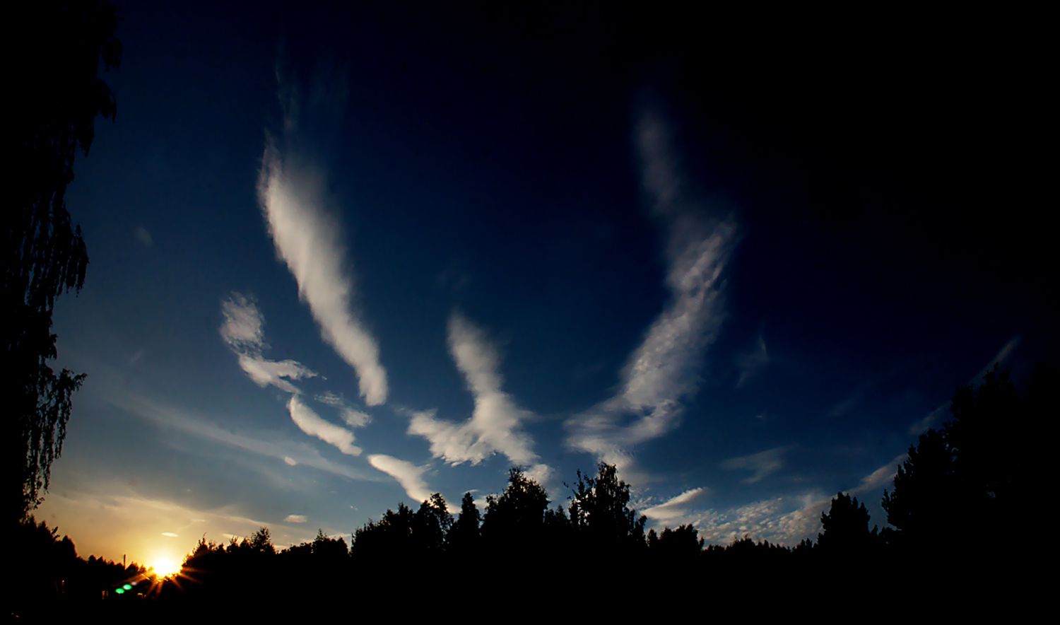 Вечерний полет