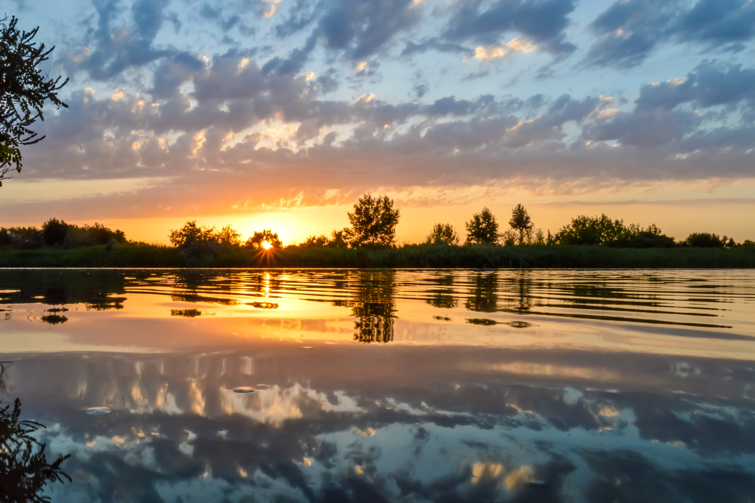 Последний луч прощального заката