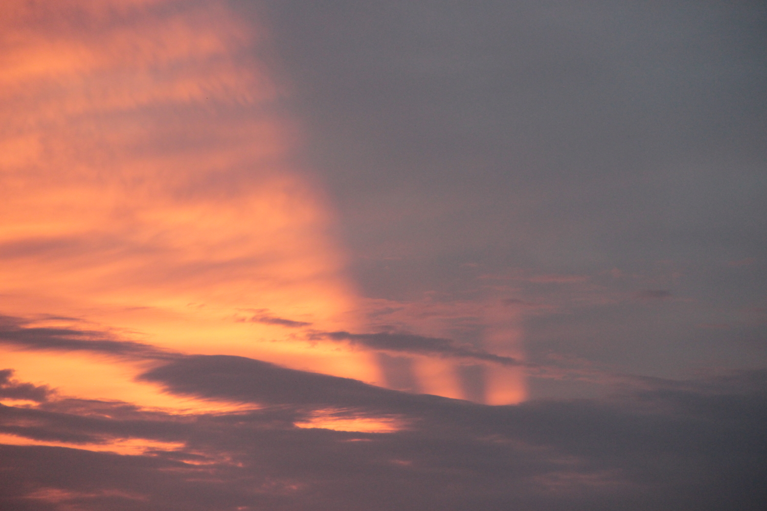 Закат на планете Земля