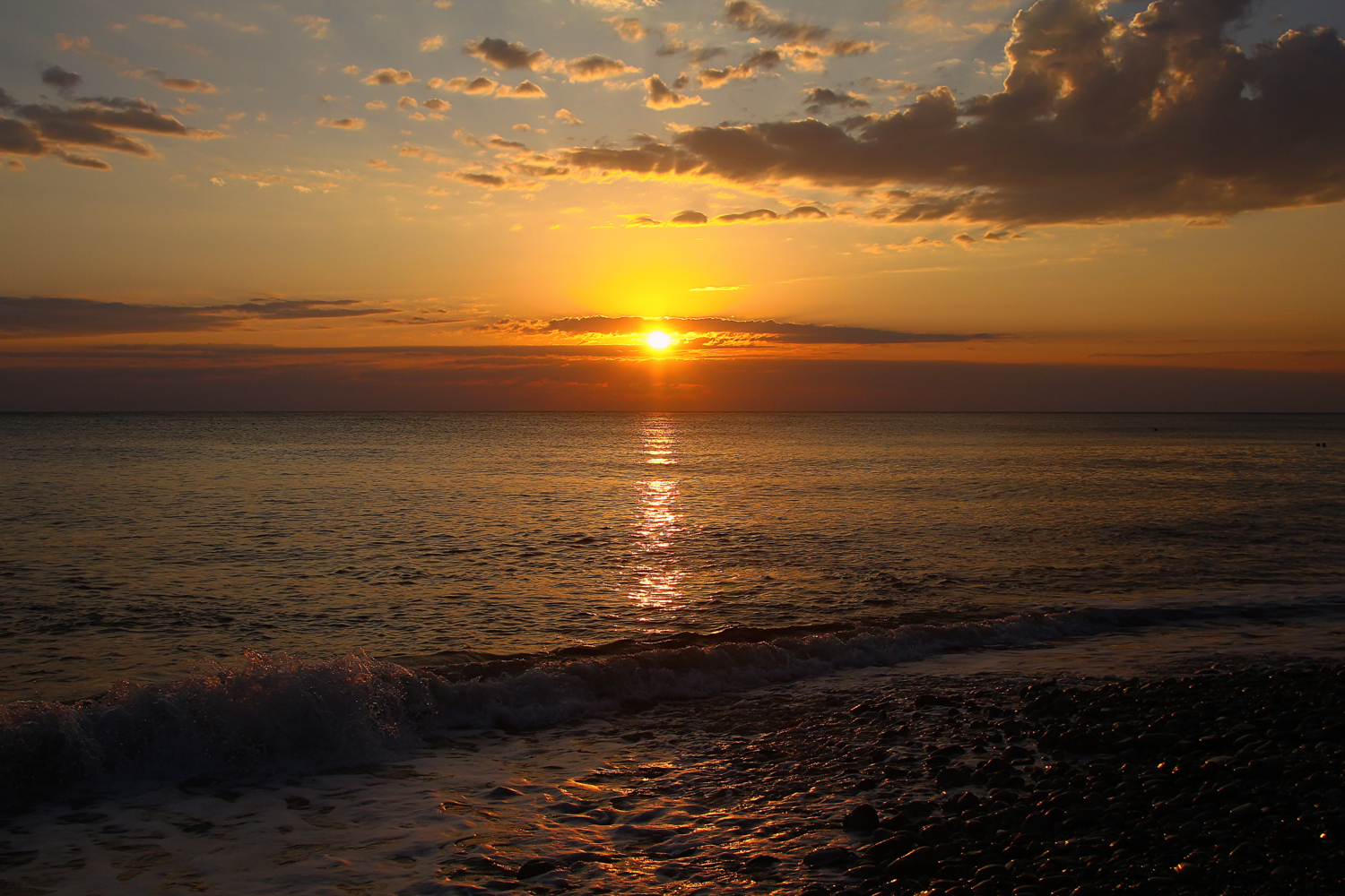 Золотой закат