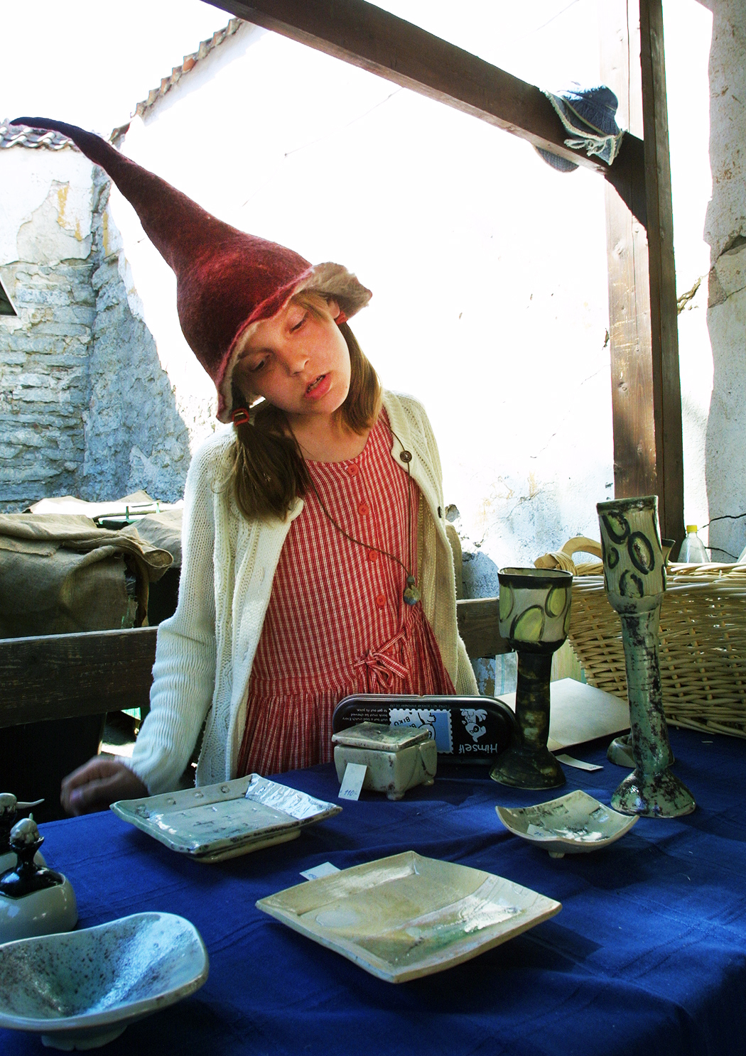 продавец сувениров