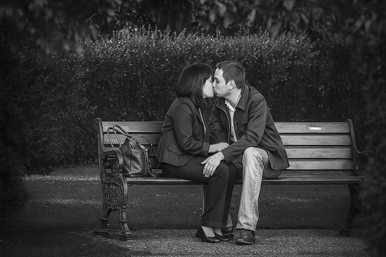 С милым и на скамейке рай