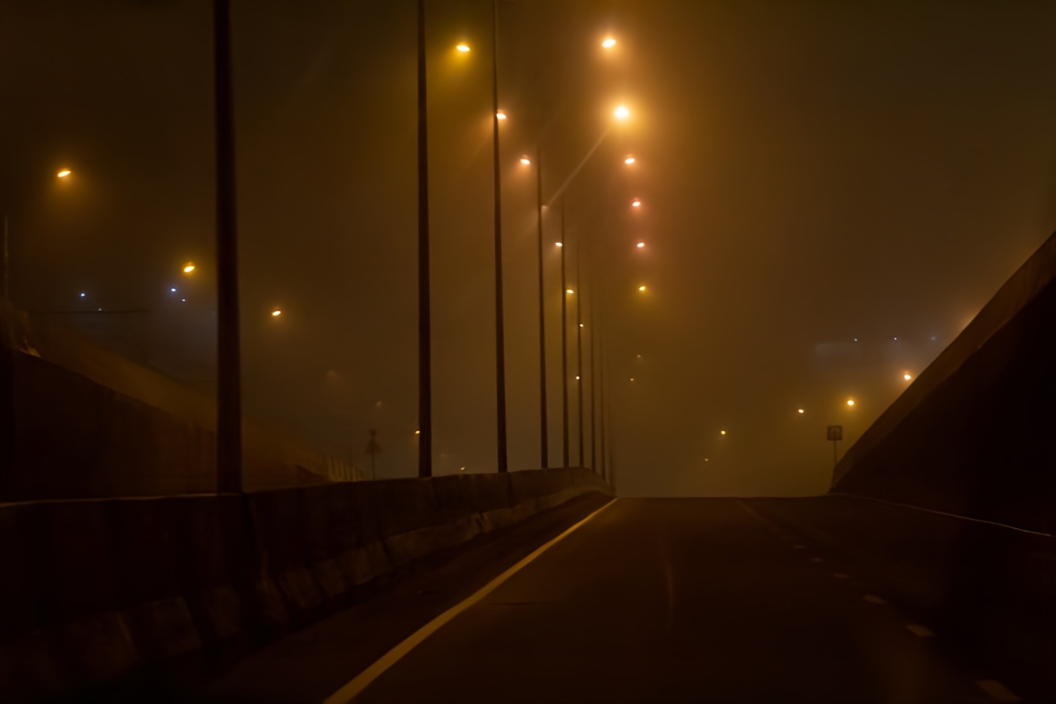 Дорога в тумане