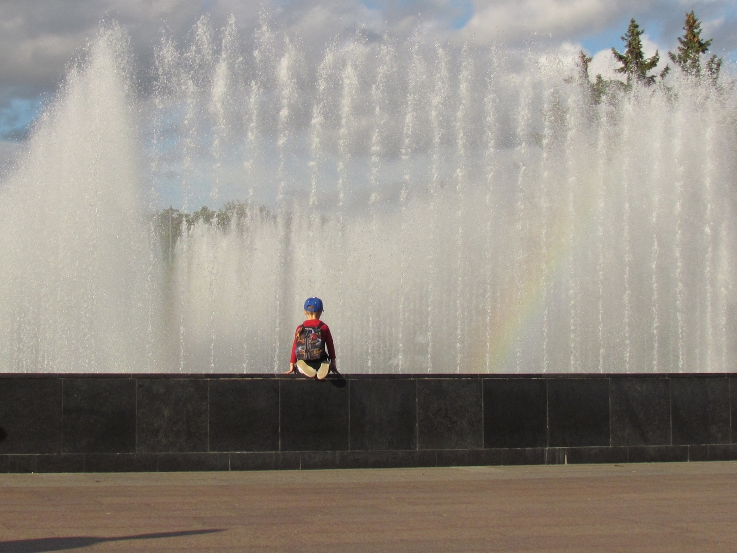 Рядом с радугой