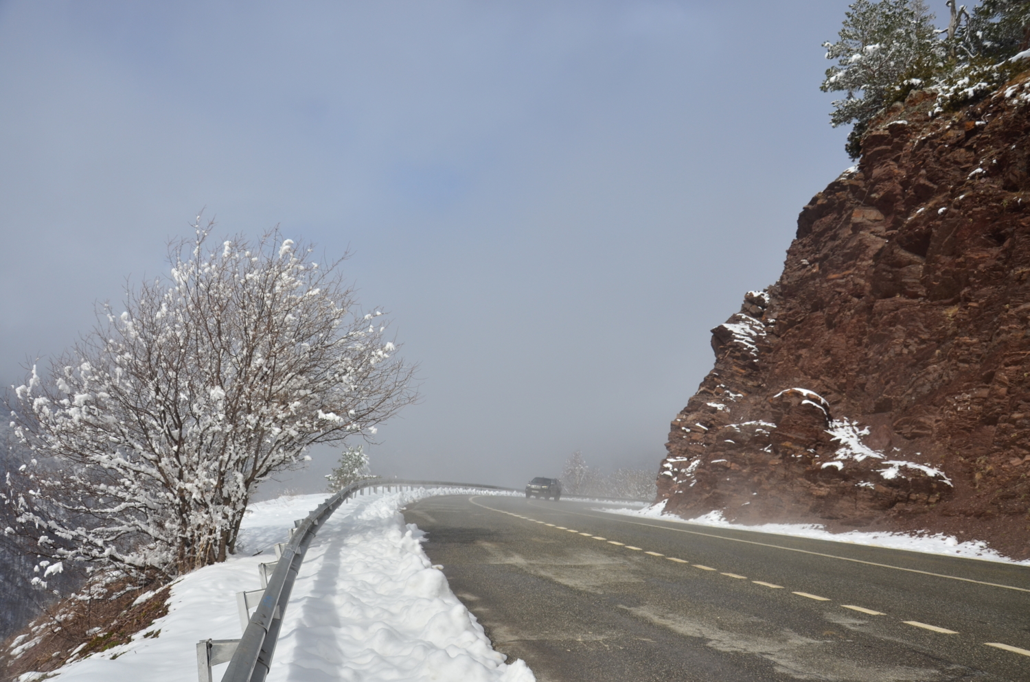 туман в горах