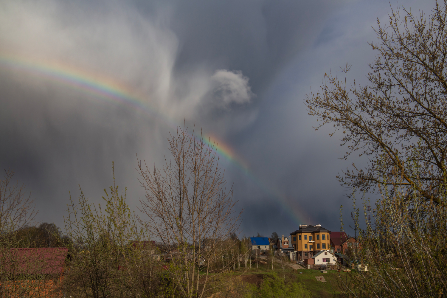 В весеннем небе