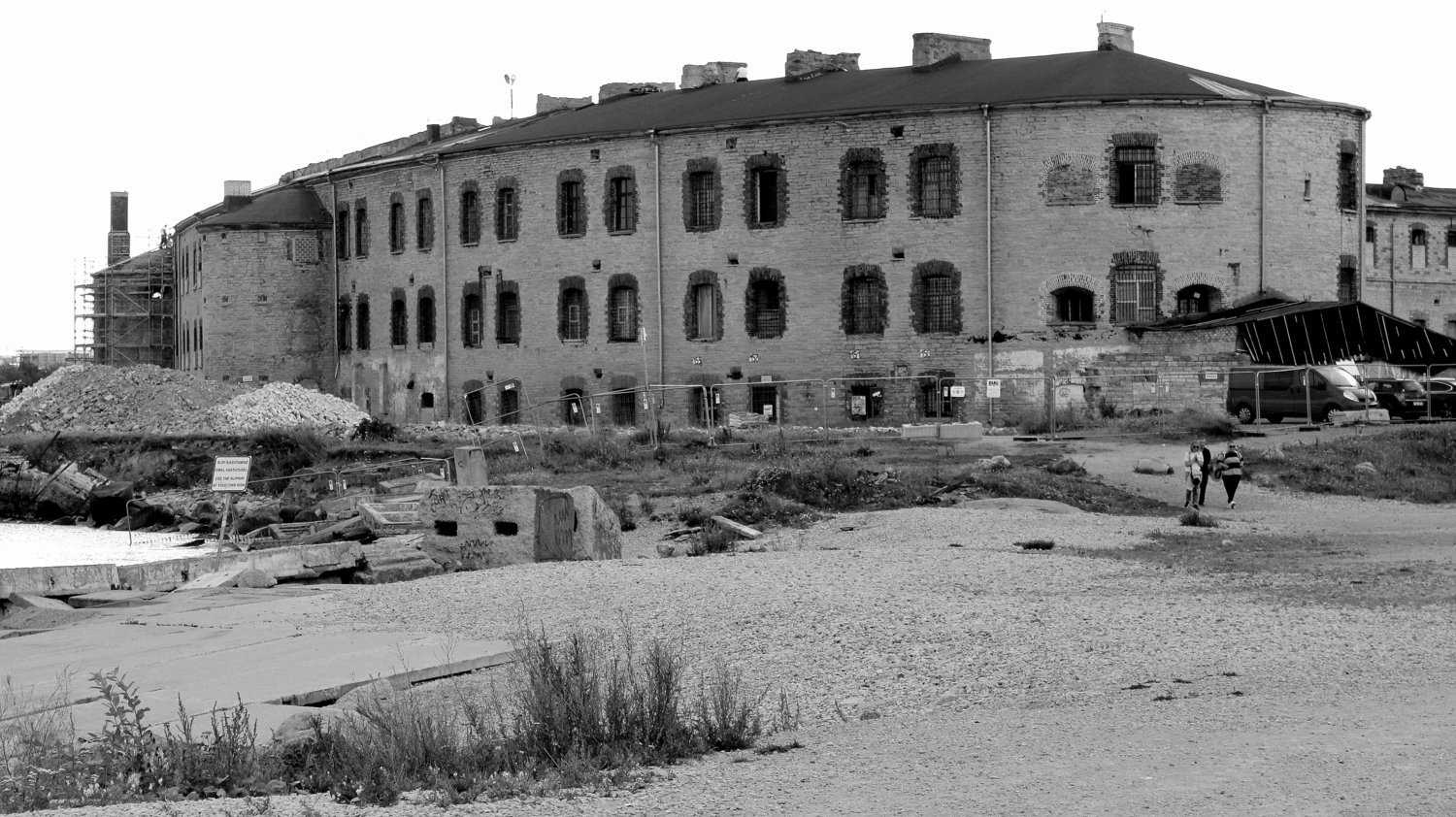 Бывшая Батарейная тюрьма в Таллинне.